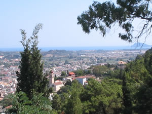 Zante Town from Bohali - the fort